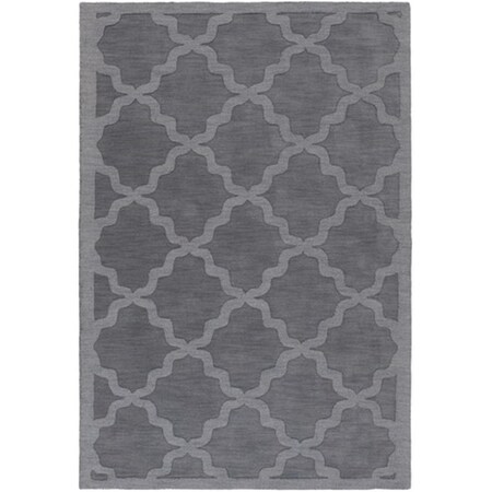 Artistic Weavers Central Park Abbey Round Handloomed Area Rug- Charcoal - 9 ft. 9 in. AWHP4023-99RD